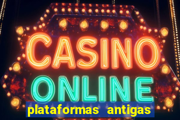 plataformas antigas de jogos